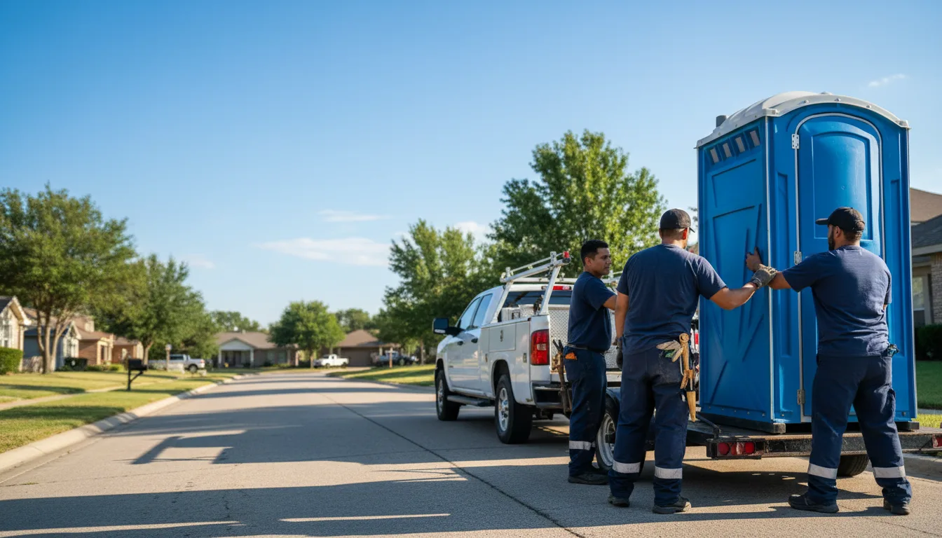 Portable Toilet Rental in Welch, TX near me